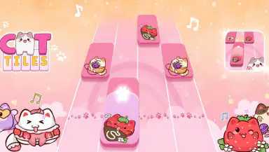 Cat Tiles: Cute Piano Game header