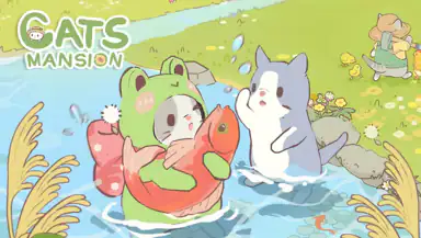 Cats Mansion: Cat Games header