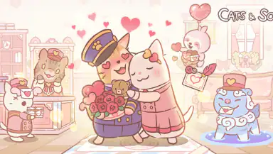 Cats&Soup: Relaxing Cozy Games header