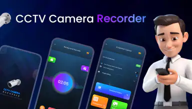 CCTV Camera Video Recorder App header