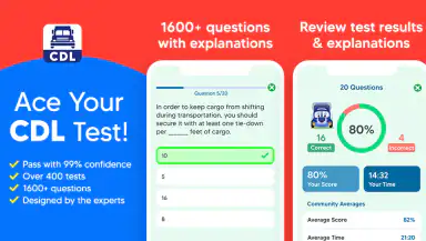 CDL Prep Practice Test 2026 header