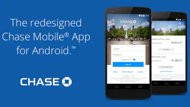 Chase Mobile header