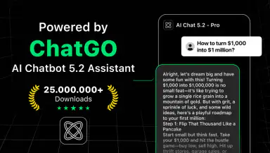 ChatGO: AI Chatbot Assistant header