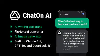 ChatOn - AI Chat Bot Assistant header