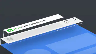 Chrome Beta header