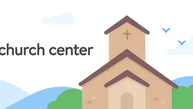 Church Center App header