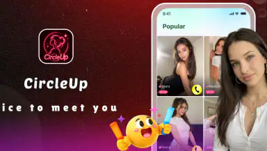 CircleUp - Live Video Chat header