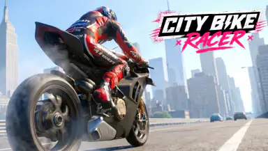 City Bike Racer: Traffic Rush header