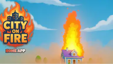 City On Fire Home App header