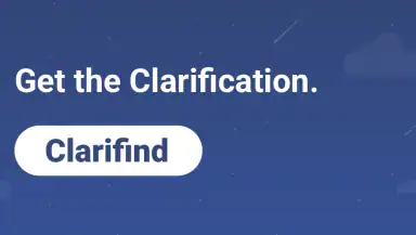 Clarifind header