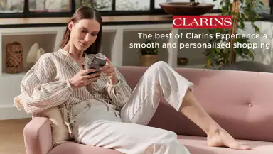 Clarins - Skincare and Makeup header