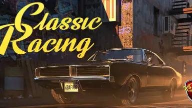 Classic Drag Racing Car Game header