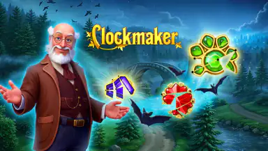 Clockmaker: Jewel Match 3 Game header