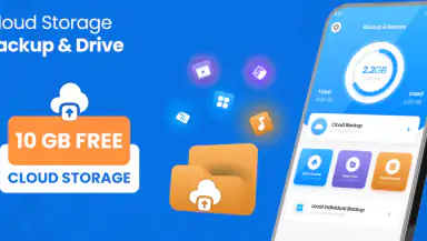 Cloud Storage Backup & Drive header
