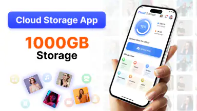 Cloud Storage Drive Backup app header