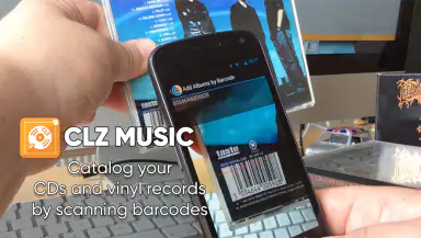 CLZ Music, CD/vinyl collection header