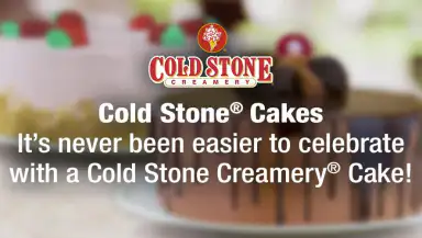 Cold Stone® header