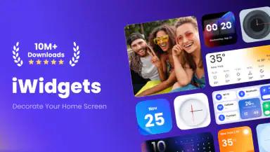 Color Widgets, Theme: iWidgets header