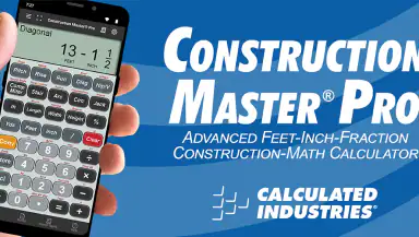 Construction Master Pro Calc header