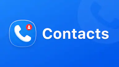 Contacts: Call Log & Dialer header