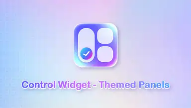 Control Widget - Themed Panels header