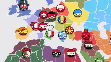 Country Balls: World War header