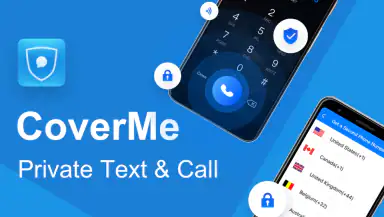 CoverMe - Second Phone Number header
