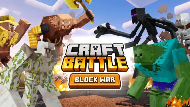 Craft Battle: Block Wars header