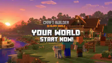 Craft Builder: 3D Block World header
