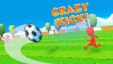 Crazy Kick! Fun Football game header