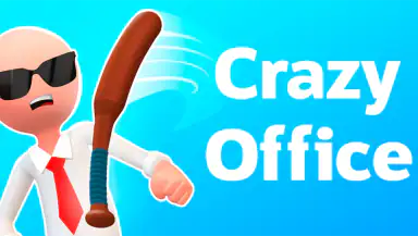 Crazy Office — Slap & Smash header