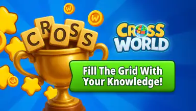 Cross World: Word Riddles header
