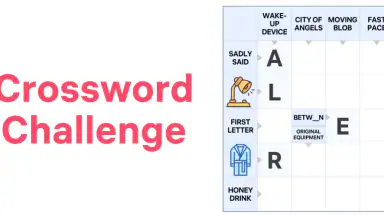 Crossword Challenge header