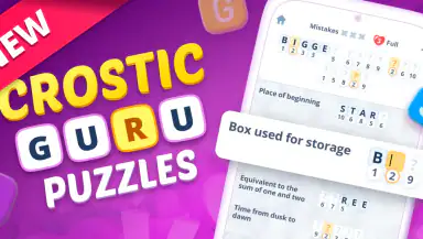 Crostic Guru - Guess The Words header