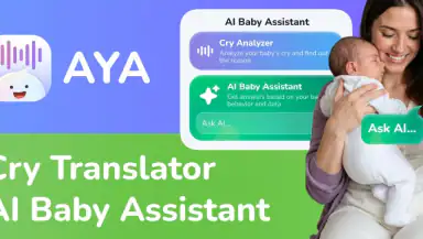 Cry Analyzer AI Baby Assistant header