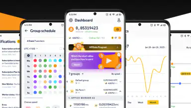 CryptoTab Farm PRO header