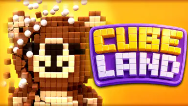 Cube Land Puzzle Game header