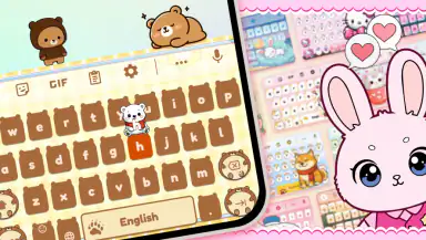 Cute Keyboard: Sounds & Emojis header
