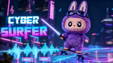 Cyber Surfer : Rhythm Odyssey header