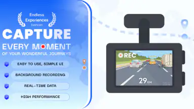 Dash Cam Mobile: Driver Record header