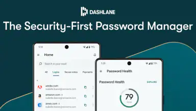 Dashlane Password Manager header
