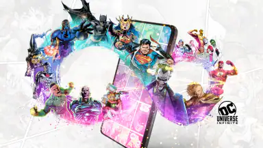 DC UNIVERSE INFINITE header