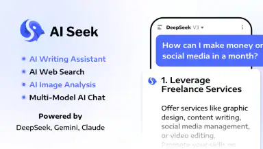 Deep Think - AI Seek Chatbot header