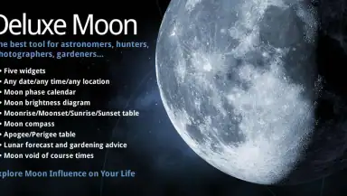 Deluxe Moon - Moon Calendar, P header