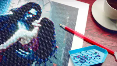 Diamond Painting: Antistress header
