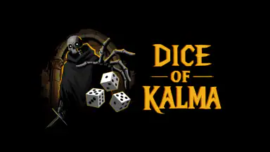 Dice of Kalma: Dice Roguelike header