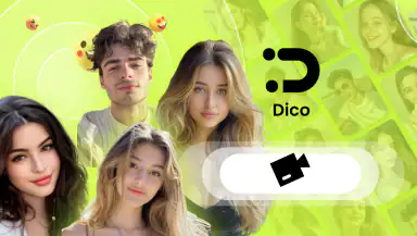 Dico - Video Chat & Meet header