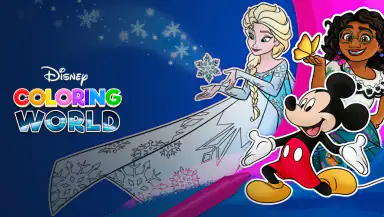 Disney Coloring World header