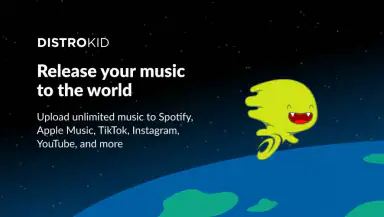 DistroKid header