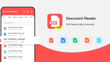 Document Reader & PDF Edit header